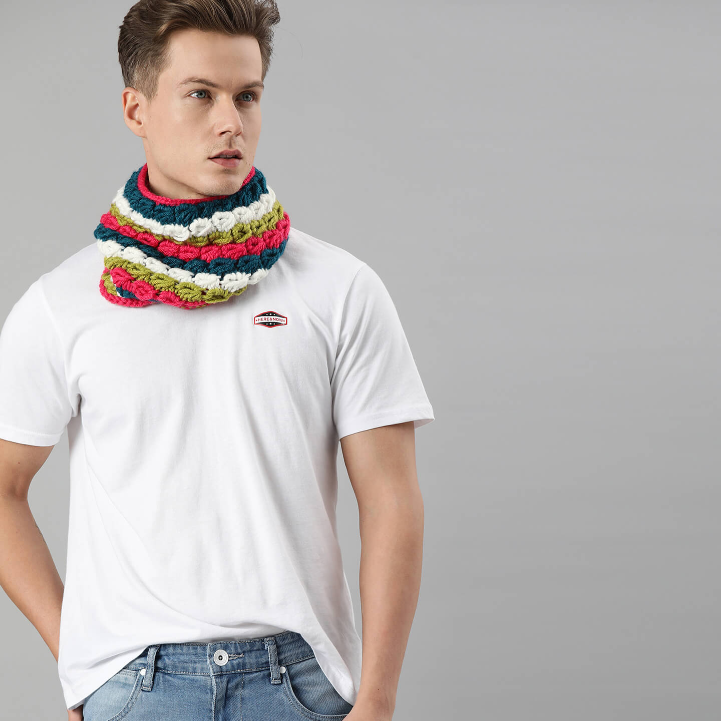 Shell Neckwarmer - Multi-Color 2554