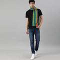 Scarf with Tassels - Multi-Color 2564