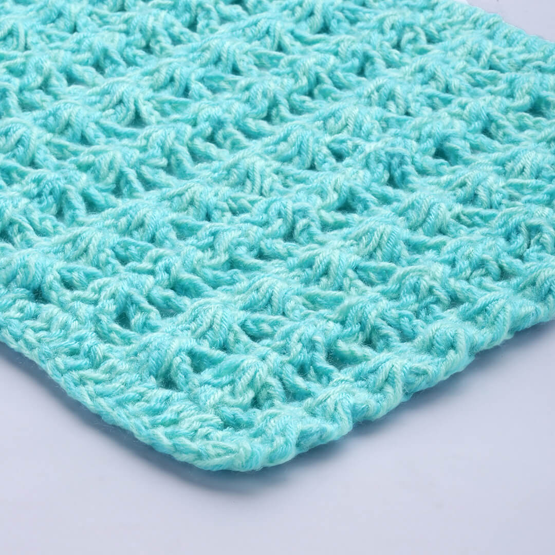 Self-Design Scarf - Green, Blue 2572