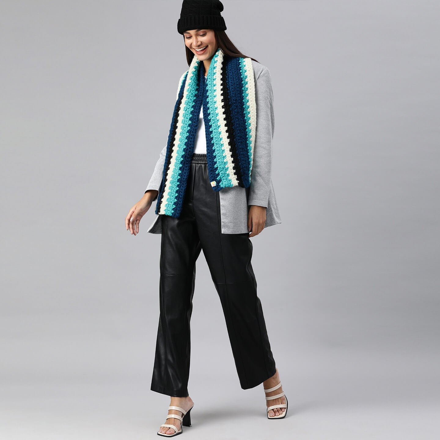 Thick and Warm Scarf - Multi-Color 2579