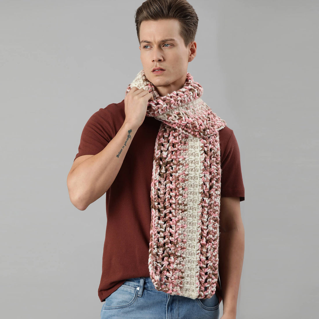 Thick and Warm Scarf - Multi-Color 2580
