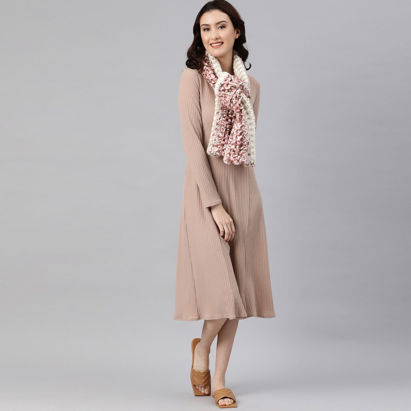 Thick and Warm Scarf - Multi-Color 2580