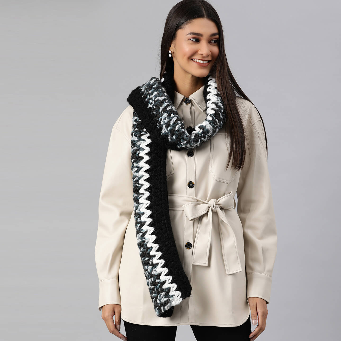 Thick and Warm Scarf - Multi-Color 2582