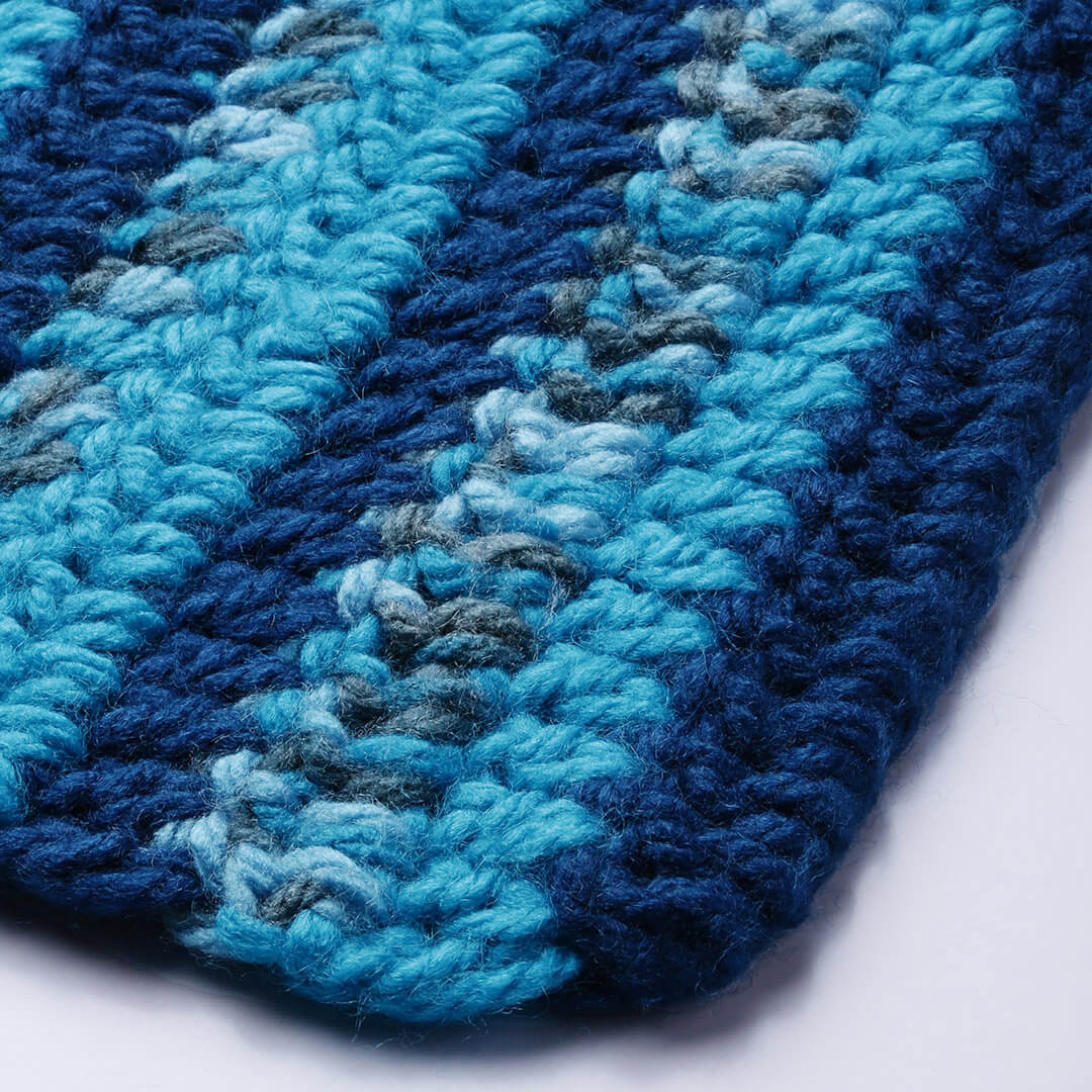 Thick and Warm Scarf - Blue 2634