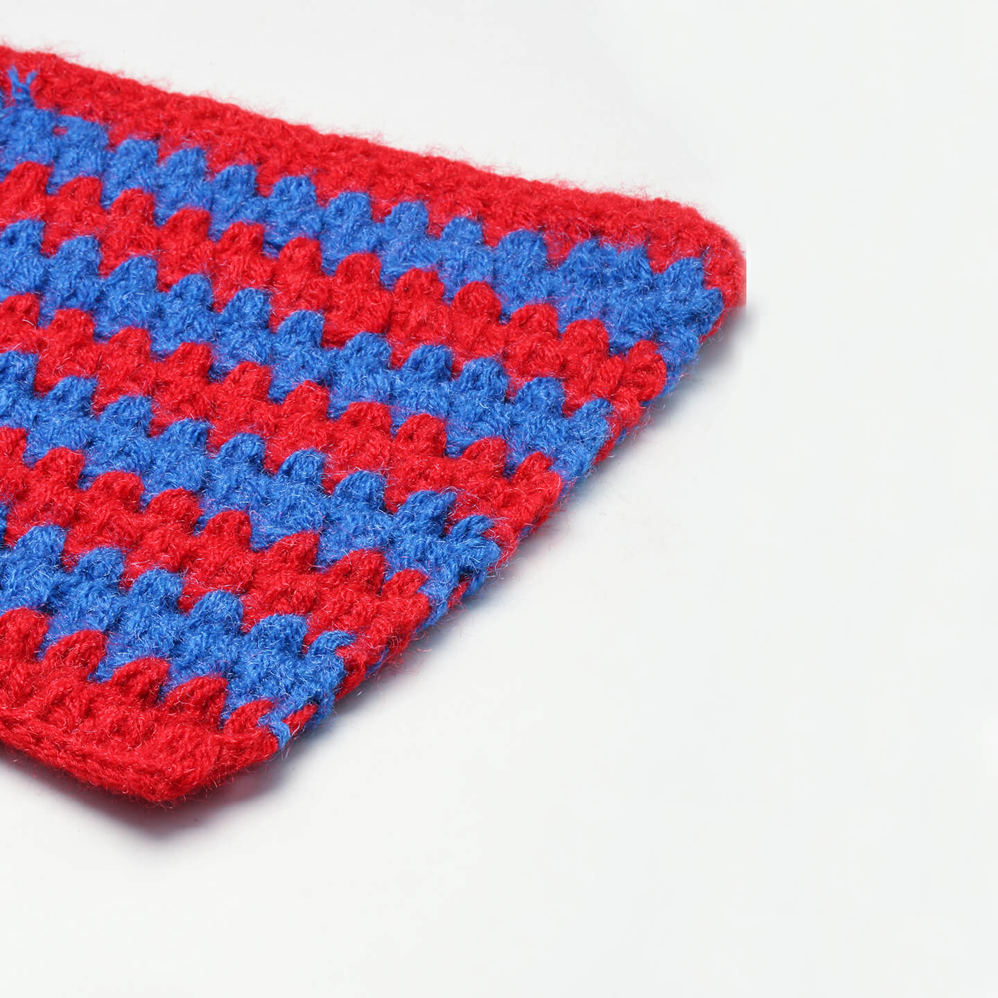 Self-Design Scarf - Red, Blue 2710