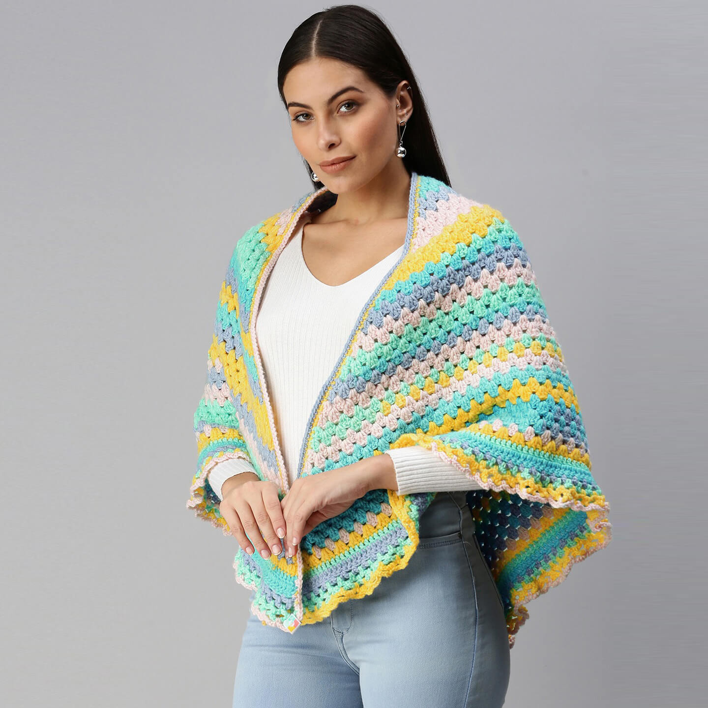 Shawl Scarf - Multi-Color 2913