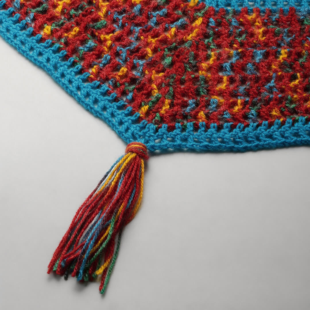 Shawl Scarf - Red 2917