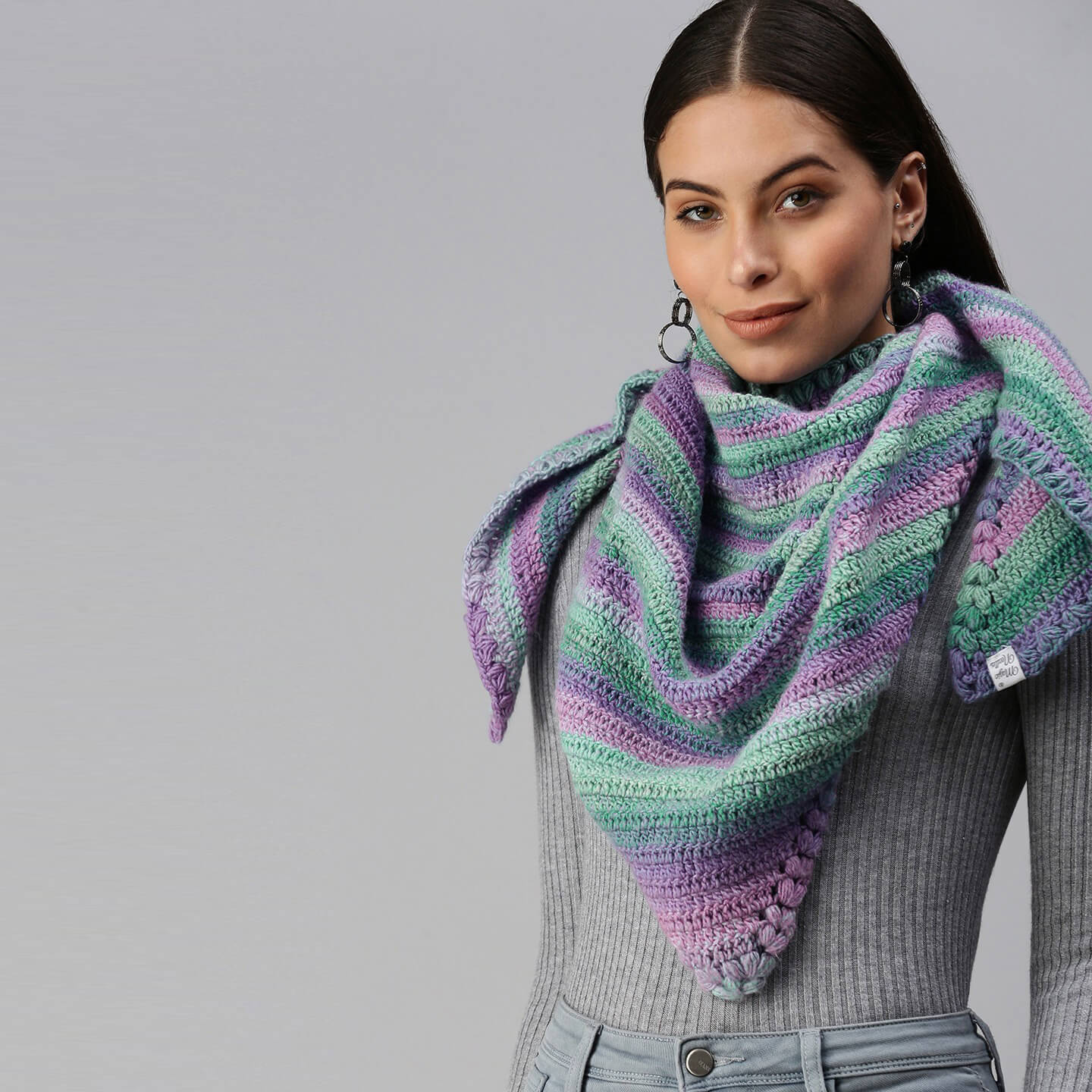 Shawl Scarf - Purple 2918