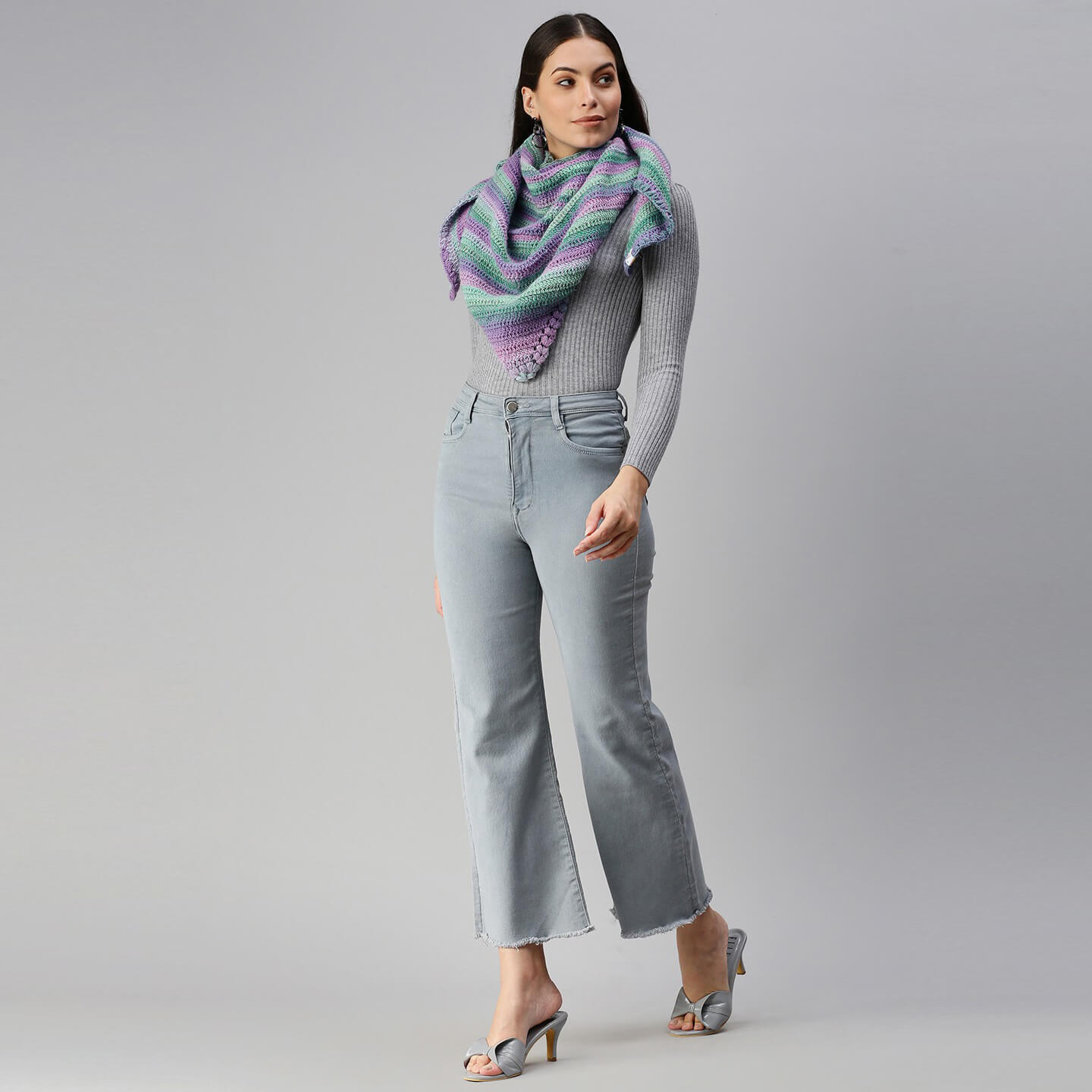 Shawl Scarf - Purple 2918