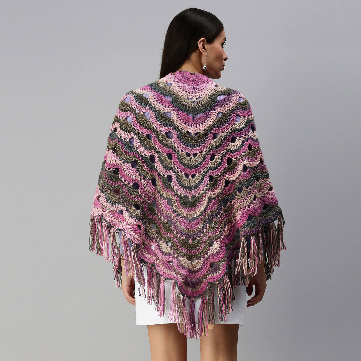 Shawl Scarf - Grey 2919