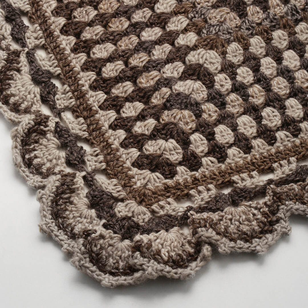 Shades of Grey Shawl - Grey 2935