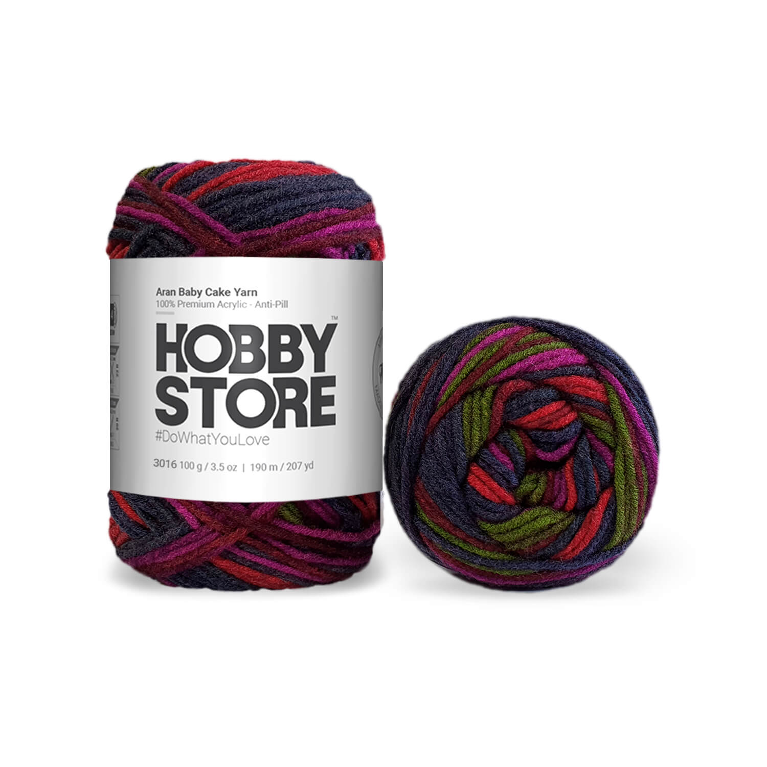Hobby Store Aran Baby Cake Anti-Pill Yarn - 3016
