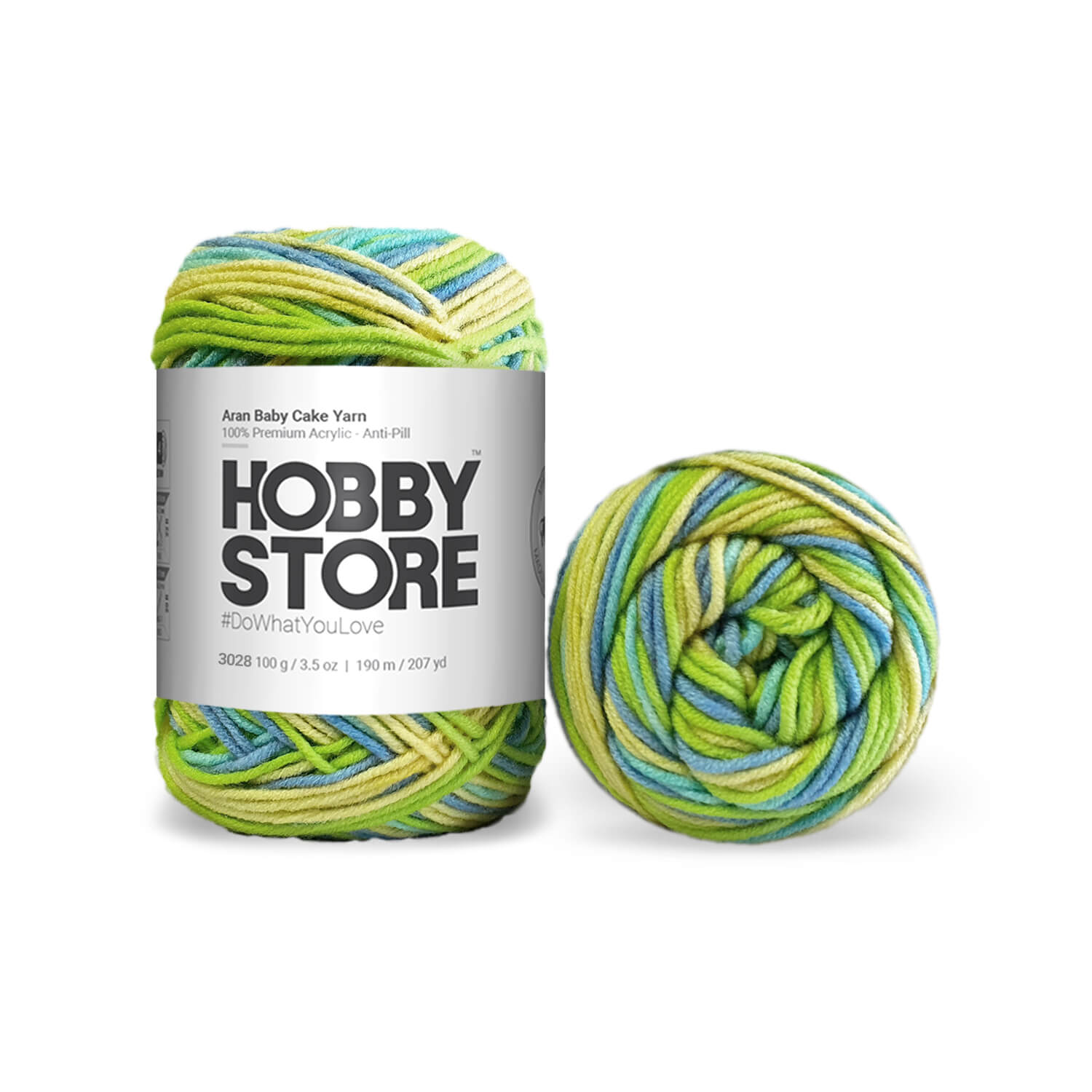 Hobby Store Aran Baby Cake Anti-Pill Yarn - 3028