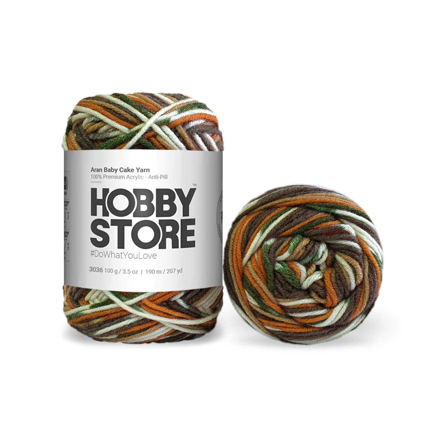 Hobby Store Aran Baby Cake Anti-Pill Yarn - 3036