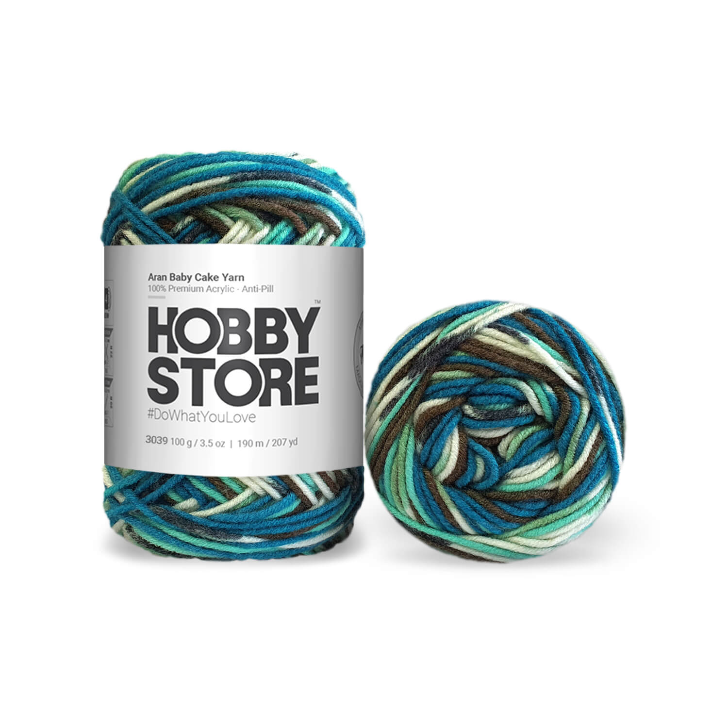 Hobby Store Aran Baby Cake Anti-Pill Yarn - 3039