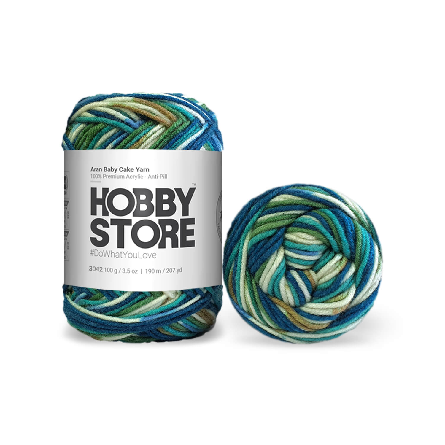 Hobby Store Aran Baby Cake Anti-Pill Yarn - 3042