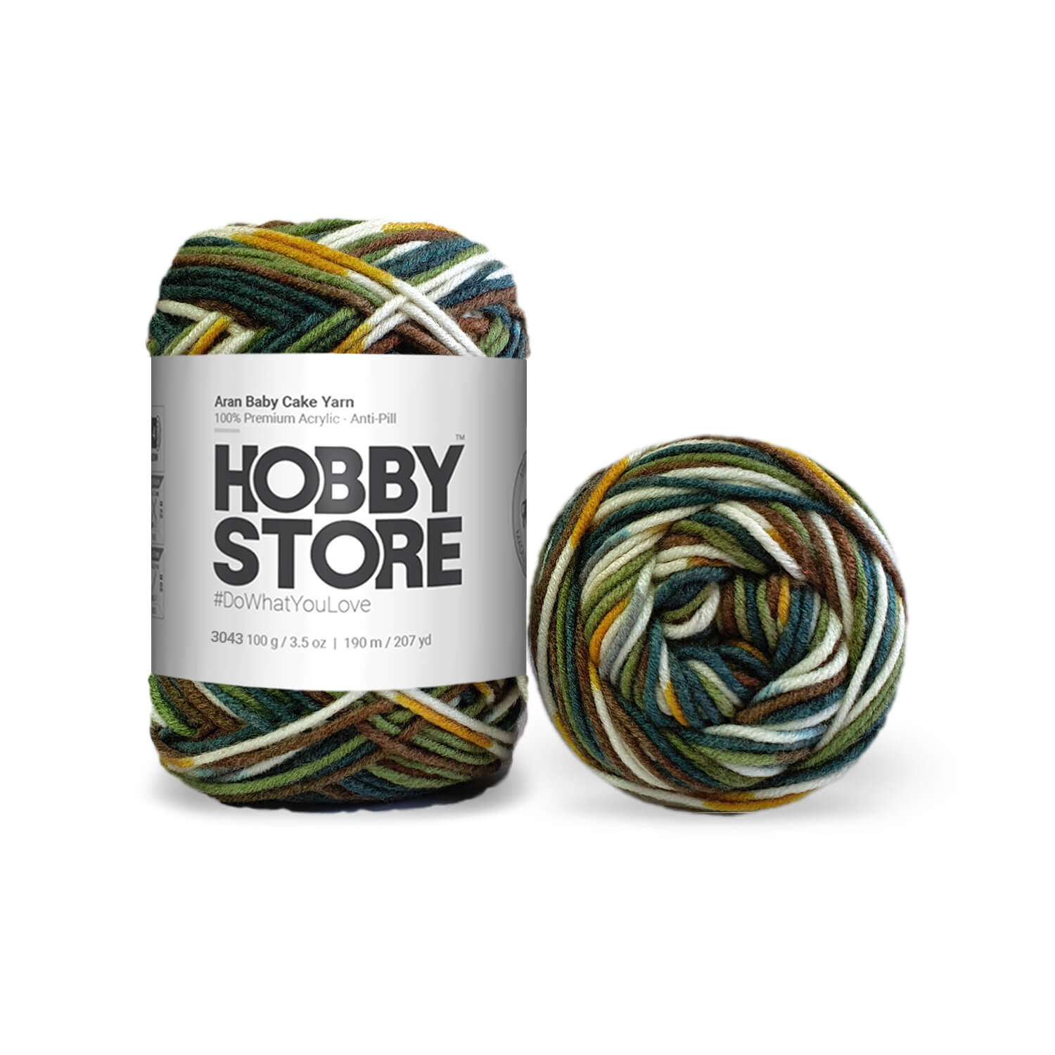 Hobby Store Aran Baby Cake Anti-Pill Yarn - 3043