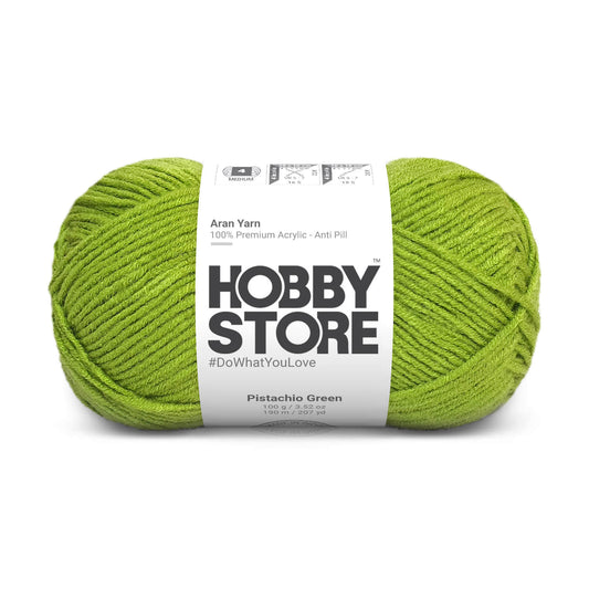 Hobby Store Aran Anti-Pill Yarn - Pistachio Green 2021