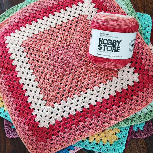 Hobby Store DK Anti-Pill Cake Yarn - Blushed 4003
