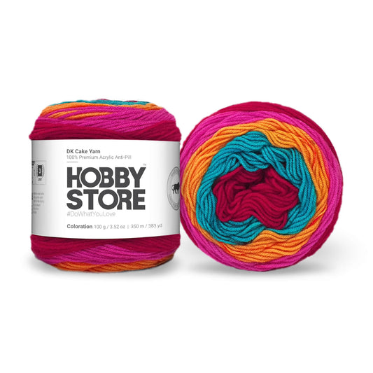 Hobby Store DK Anti-Pill Cake Yarn - Coloration 4013