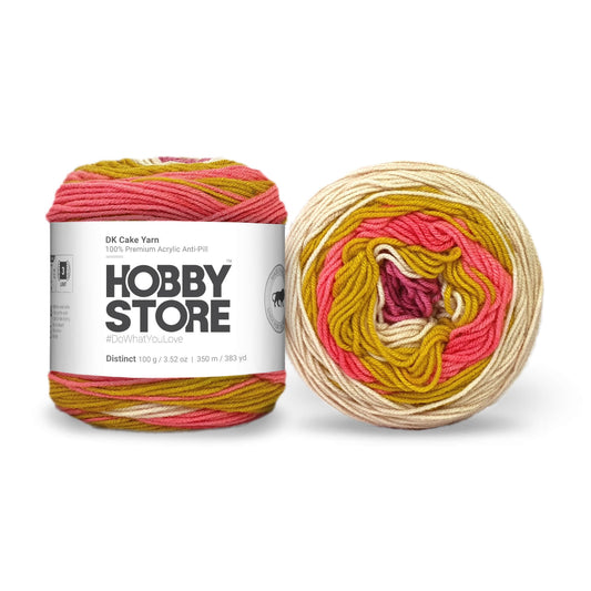 Hobby Store DK Anti-Pill Cake Yarn - Distinct 4016