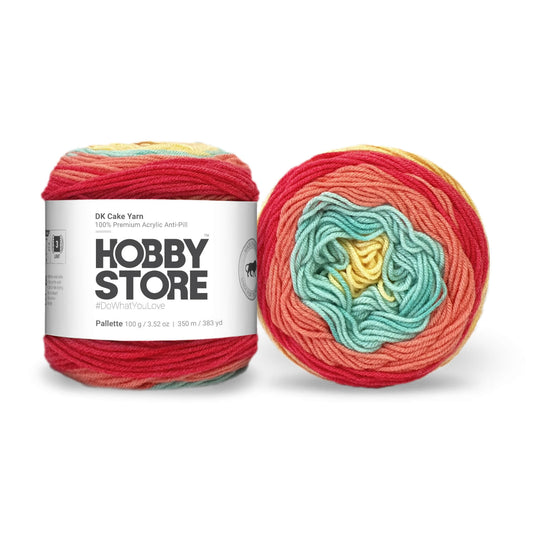 Hobby Store DK Anti-Pill Cake Yarn - Pallette 4012
