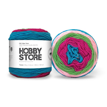 Hobby Store DK Anti-Pill Cake Yarn - Tones 4018