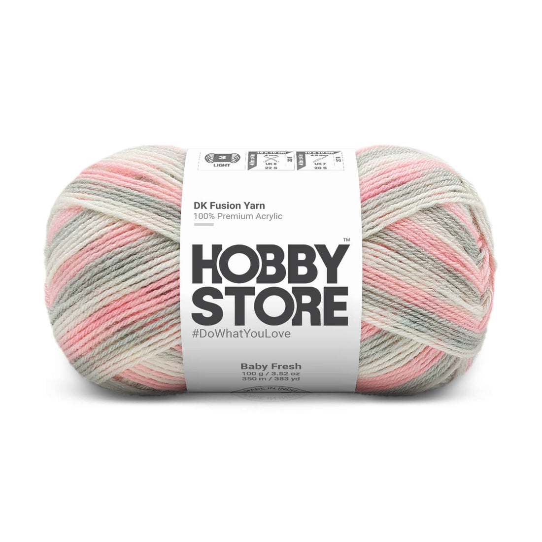 Hobby Store DK Fusion Yarn -  Baby Fresh 7102