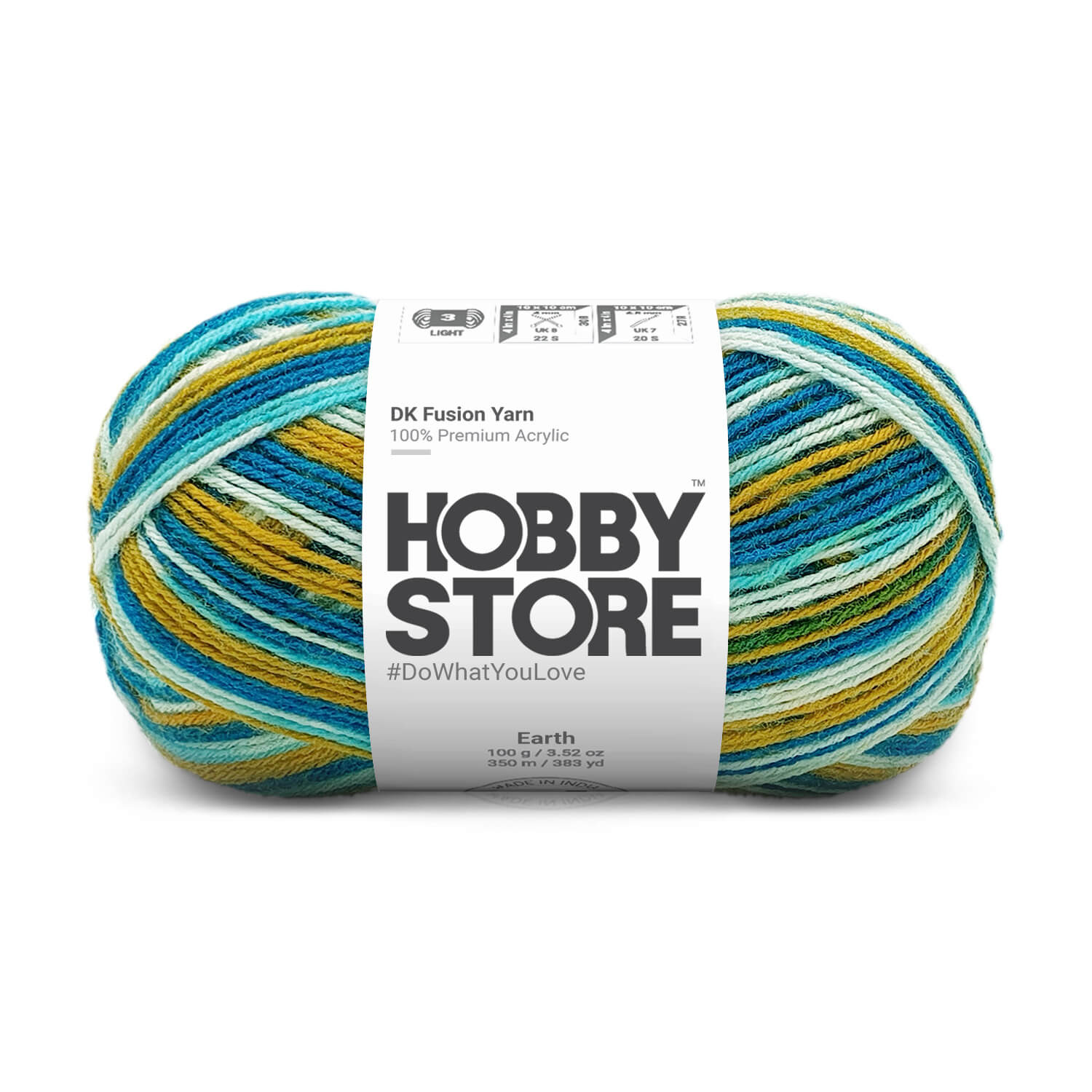Hobby Store DK Fusion Yarn -  Earth 7109