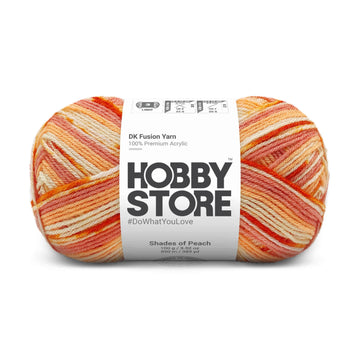 Hobby Store DK Fusion Yarn -  Shades of Peach 7106