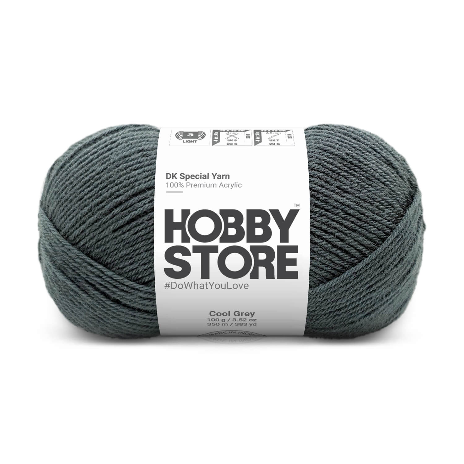Hobby Store DK Special Yarn - Cool Grey 5005