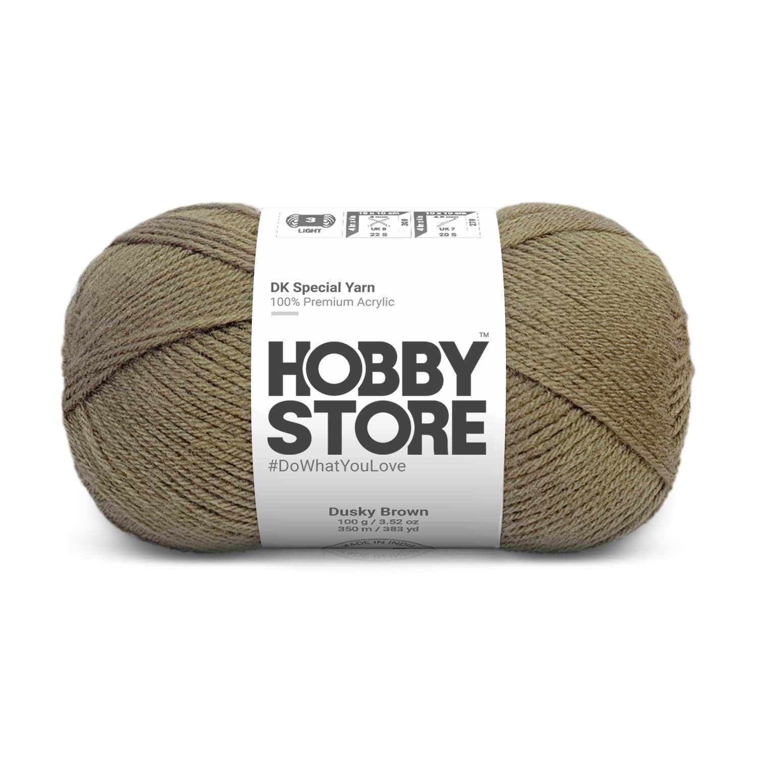 Hobby Store DK Special Yarn - Dusky Brown 5042