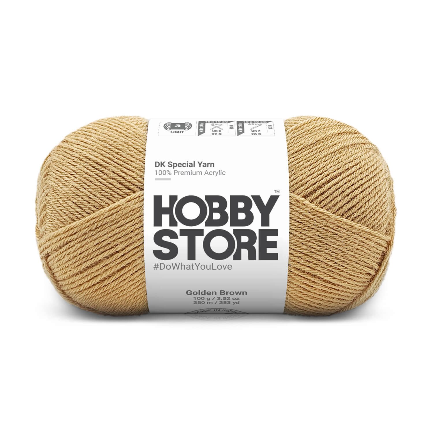 Hobby Store DK Special Yarn - Golden Brown 1835