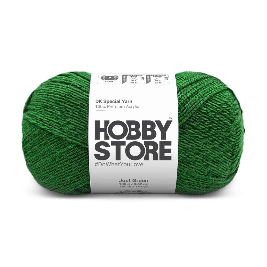 Hobby Store DK Special Yarn - Just Green 5030