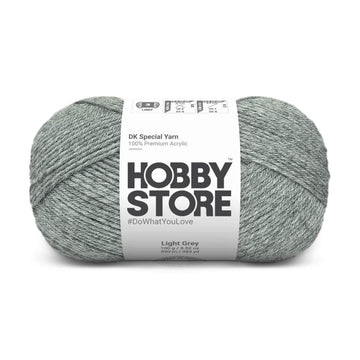 Hobby Store DK Special Yarn - Light Grey 5047