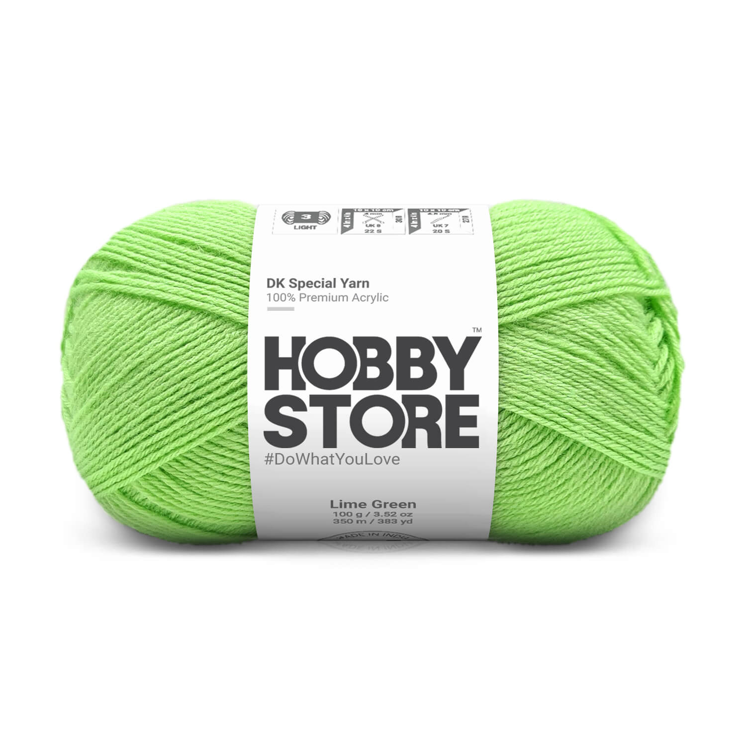 Hobby Store DK Special Yarn - Lime Green 5026