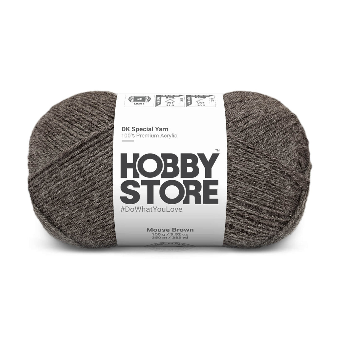 Hobby Store DK Special Yarn - Mouse Brown 5041