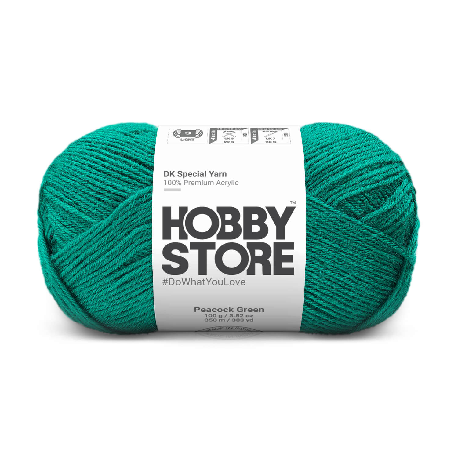 Hobby Store DK Special Yarn - Peacock Green 5014