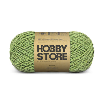 Hobby Store Recycled Cotton Yarn - Green 8503
