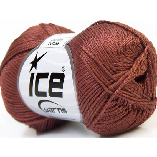 Ice Camilla Cotton Yarn - Brown 32538