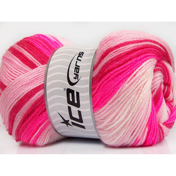Ice Magic Baby Yarn - Neon Pink 49998