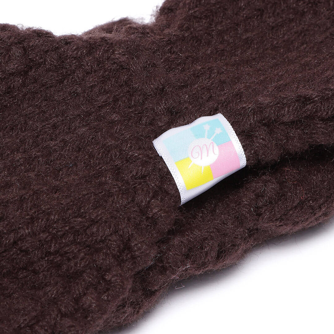 Double Cable Headband - Brown 111