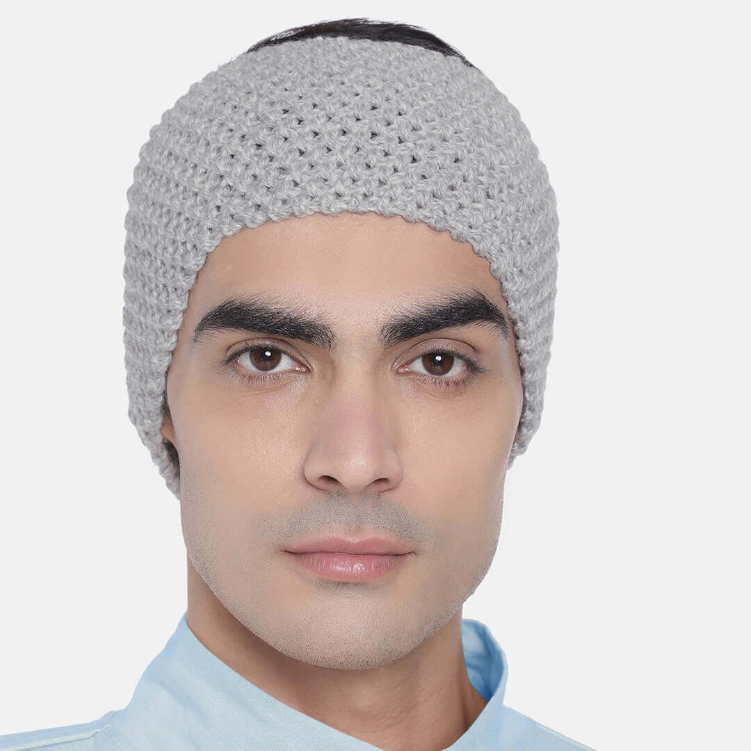 Knitted Headband - Grey 3063