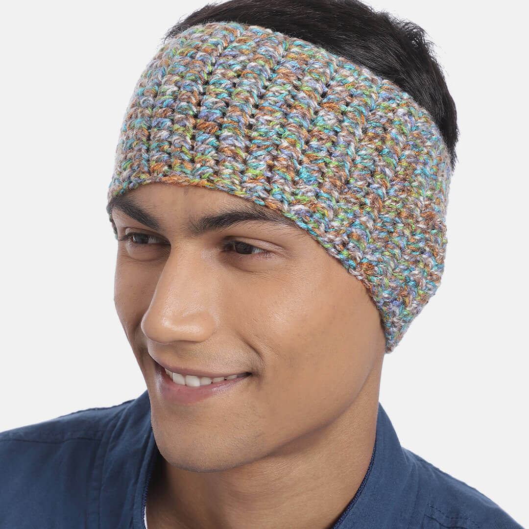 Crochet Headband - Multi Color 3089