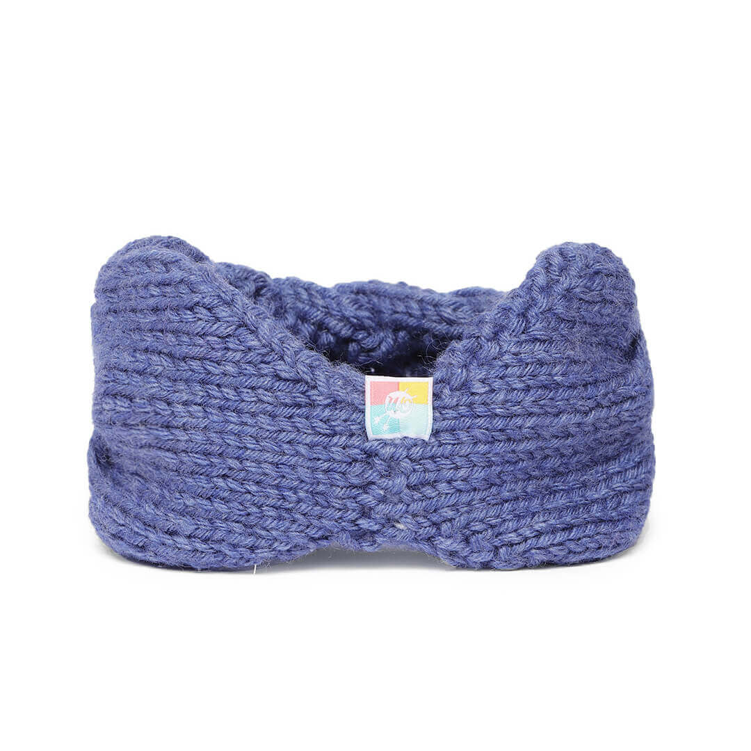 Double Cable Headband - Blue 3090
