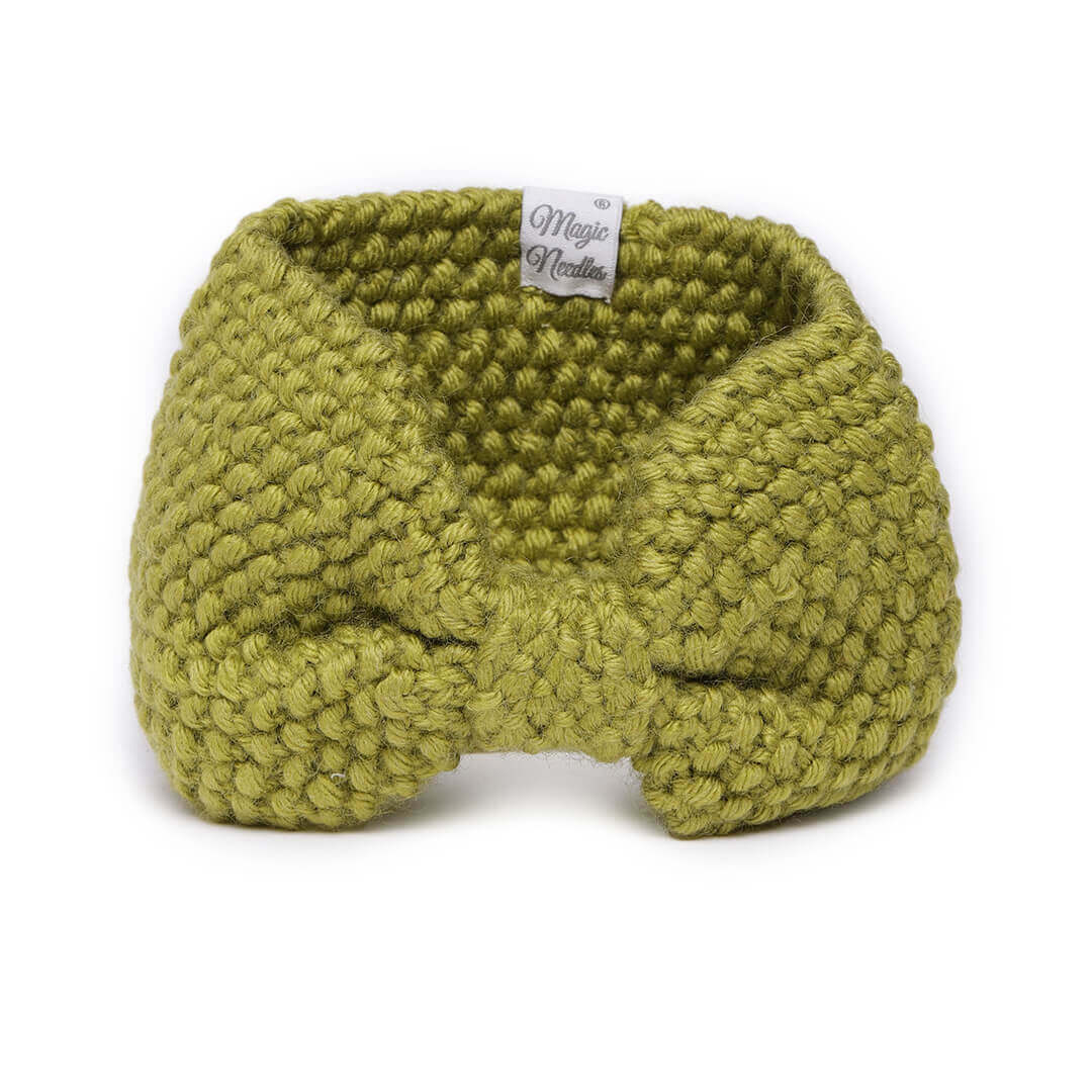 Bow Headband - Green 3091