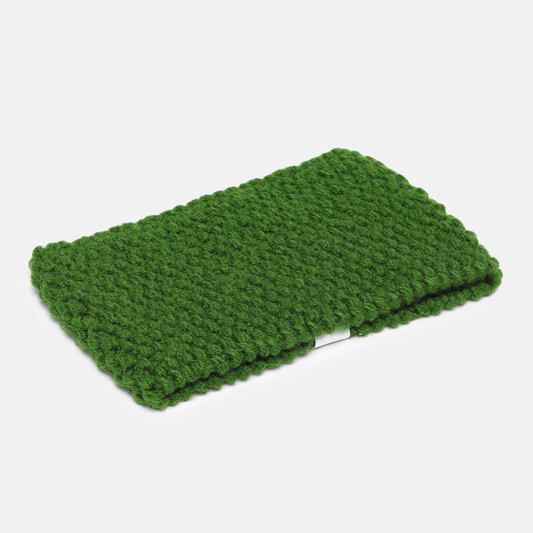 Knitted Headband - Green 3107