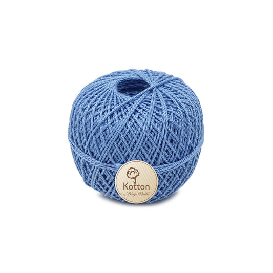 Kotton 3 ply Mercerised Cotton Yarn - Light Blue 35