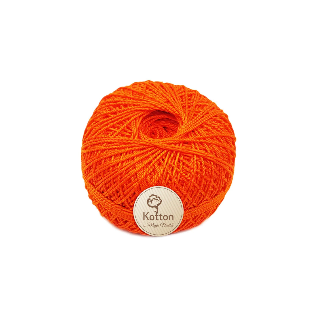 Kotton 3 ply Mercerised Cotton Yarn - Dark Orange 26