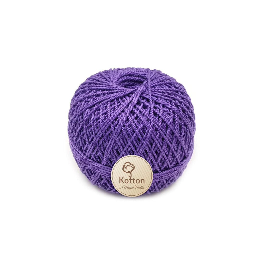 Kotton 3 ply Mercerised Cotton Yarn - Dark Purple 25